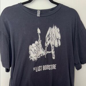 The Last Bookstore Graphic Tee - Black with White Print